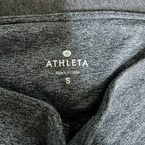 Athleta space dye heathered Capri leggings - Picture 3 of 6